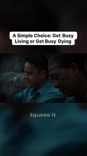 One-Minute Gold on Instagram: "That stark choice facing everyone: do you commit to *living*, or simply accept the alternative? Witness raw, powerful cinematic moments and timeless wisdom that school or even home might have missed. This compilation cuts deep, delivering truths about who you are and the potential you hold. It’s not just a boost; it’s the clarity needed to step up. The essential lessons are presented—the *living*? That's on you now. \#GetBusyLiving \#LifeAdvice \#WakeUpCall \#Power