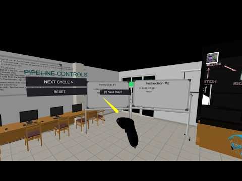 CPU Pipeline Visualized in VR — RISC, Data Hazards & More | Meta Quest Pro