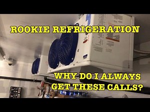 HVAC REFRIGERATION: Walk In Cooler running warm, Headmaster surprise!