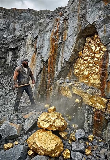 He Followed a Hunch… It Paid Off BIG #pov #Quartz #ViralMining | quartz gold mining