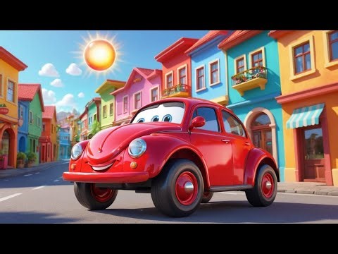 The Little Car Song | Nursery Rhymes & Baby Songs for Toddlers | kids car song, vehicle song