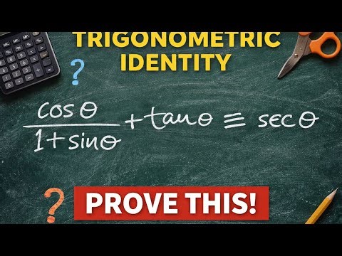 Prove This trig identity - Can you Do it?