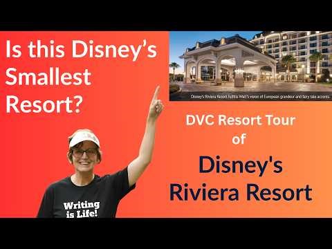 Is this Disney’s SMALLEST Resort? 🏰 Disney’s Riviera Resort DVC Tour #DisneyWorld #RivieraResort