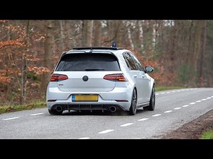 400+HP TTE535 Volkswagen Golf 7 GTI - LOUD Accelerations, Burnouts & Revs !
