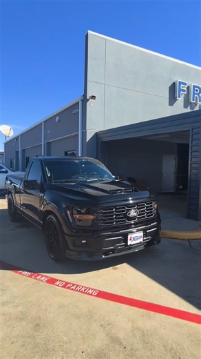 @friendlyfordtx on Instagram: "Ford F150 Supercharged Fully Customized🔥 Customer came back to the dealership to transform his Coyote into a real street truck🚀 We Ship Nationwide ☎️ 281-328-9555 #ford #f150 #supercharged #singlecab #coyote"