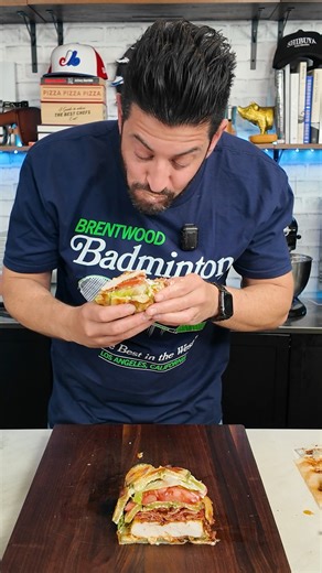 One of the best cheesy pickle club sandwiches ever!