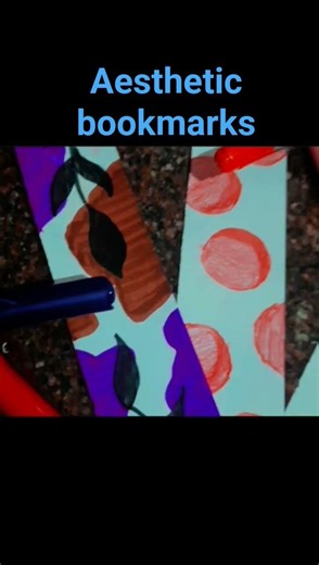home made book marks aesthetic designe (D I Y ) bookmark