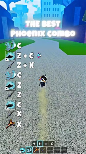 Easiest Phoenix and Sharkman Karate Combo #roblox #bloxfruits