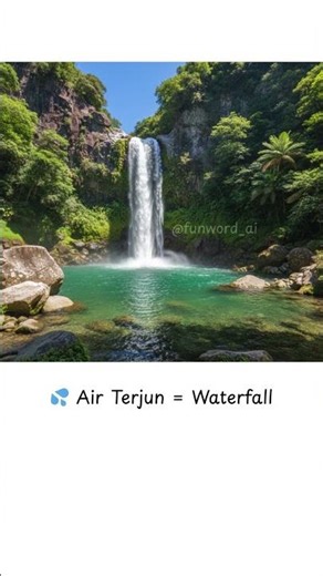 Basic Nature Vocabulary for Beginners. #shorts