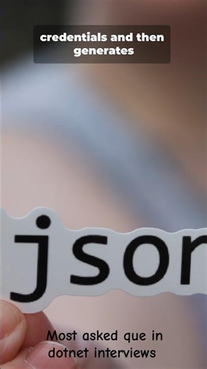 Most Asked Question in Technical Interviews | JWT Explained in 30 Seconds #coding #programming #jwt