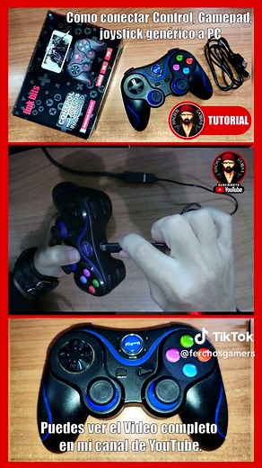 Cómo Conectar un Gamepad Genérico a tu PC | Tutorial Link Bits