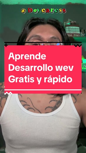 Aprende programación y desarrollo web gratis con Devcaress
