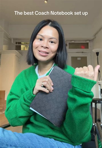 my most asked question is my Coach Notebook set up. Rings are 25mm A5 6 ring from www.thelineshop.ca #coachnotebook #planner #plannertok