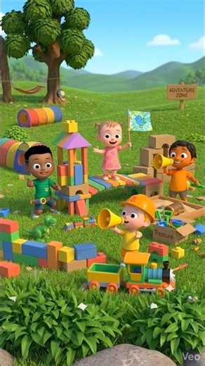 Little Builders: Playground Fun & Adventure Zone for Toddlers #kids