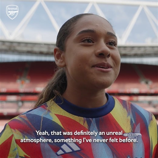“That was definitely an unreal atmosphere, something I’ve never felt before.” Olivia Smith reflects on scoring in front of fans at Emirates Stadium on her WSL debut ❤️ 👉 https://arsn.al/yNhsZZy | Arsenal Women