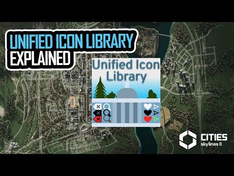 Unified Icon Library Explained | Cities: Skylines 2 Tutorial