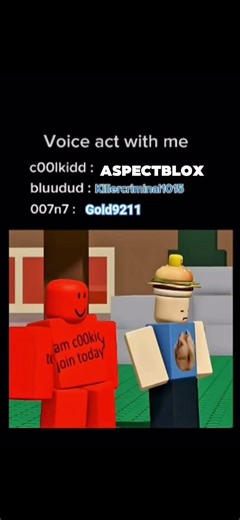 Cool kid voice acting! #roblox #robloxforsaken #fypシ