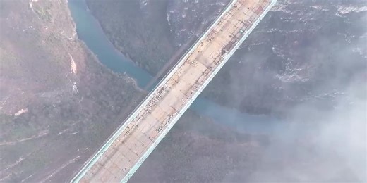 World’s tallest bridge is days from opening to traffic