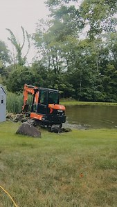 Lots of cattails in this pond . Its never to late to reclaim your pond Some use herbicides but we remove them #deckerspondscapes #ponds #pond #waterfall #family #landscapedesigner #landscapearchitects #saratogahomebuilders #recreationponds #realestate #strength #waterfallsny #engineers #outdoorliving #backyardgoals #waterfeature #gardendesign #outdoorlivingspace #fountain #glensfallsny #swimmingpool #international #recreation ￼ | Decker's Pondscapes