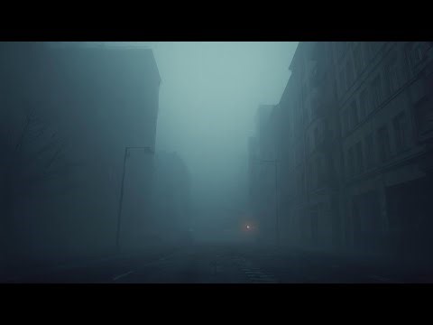 Heavy Fog Over Post-Apocalyptic City - Dark Ambient Soundscape for Sleep & Deep Focus | 4K