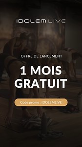 ✨ Grande nouveauté chez IDOLEM : Nous lançons IDOLEM LIVE — notre toute nouvelle plateforme de yoga virtuel. Le yoga que vous aimez, accessible partout, en tout temps. • Des cours filmés dans nos studios, avec nos profs et notre ambiance unique • Une bibliothèque de vidéos disponible en tout temps • Et bientôt, les cours de votre studio en rediffusion complète 🎁Offre de lancement : 1 mois d'essai GRATUIT avec le code promo : IDOLEMLIVE - puis 25$/mois, taxes incluses, pour un accès illimité à t