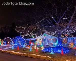 The best Christmas lights in Mansfield, Ohio (2023) - yodertoterblog