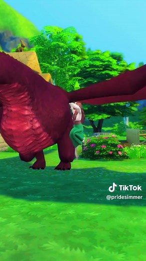 Dragons in The Sims 4: Rideable Mods by JaneSimsten