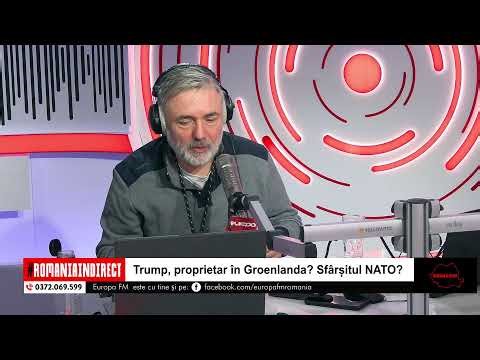 România în Direct: Trump, proprietar în Groenlanda? Sfârșitul NATO?