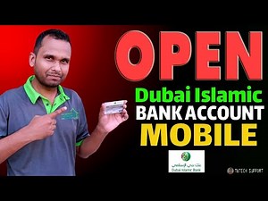 How to open an account Dubai Islamic bank with mobile app in UAE | online banking app | DIB App