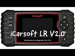 iCarsoft LR v2.0 multi-system ecu scan tool for Land Rovers