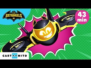 Batwheels | La méga-compilation de BATWING | Cartoonito | Dessins animés pour enfants