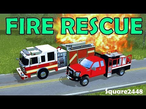 Farming Simulator 17 - Fire Rescue - Fire Engine & Brush Truck