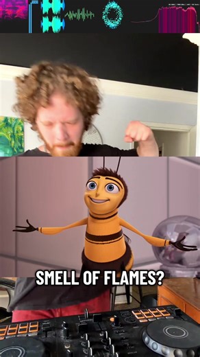 BEES LOVE DUBSTEP🙏🔊 LEMME KNOW IF YOU WANT THIS ONE!!! COMING SOON!!! ID: PERPOLI - KEN DUB #fyp #riddim #dubstep #bee #movie