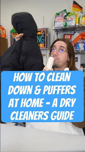 Down & Puffer Cleaning Guide From A Dry Cleaner