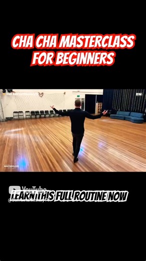 Easy ChaCha Routine for Beginners now available on my YT Channel. Visit BallroomMasteryTV now. | Ballroom Mastery - Vaughan Liddicoat