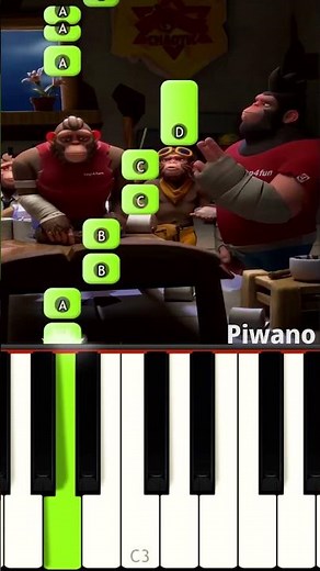 Monkeys Singing Chinese TikTok - Piano Duet