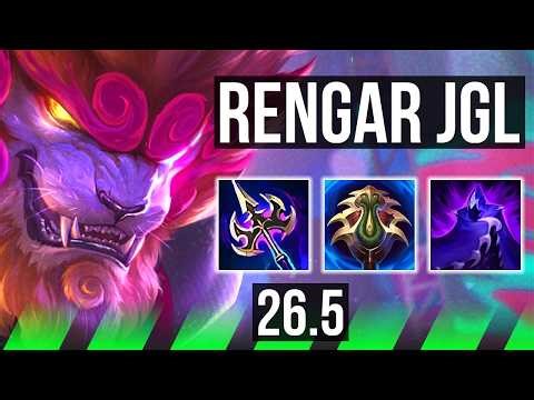 RENGAR vs ZAAHEN (JGL) | EUW Master | 26.5