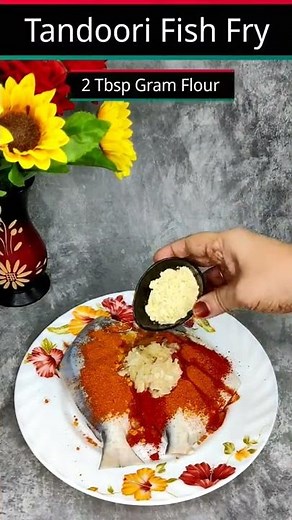 #shorts | Tandoori Pomfret Recipe | Tandoori Fish Fry | Asiya's Kitchen