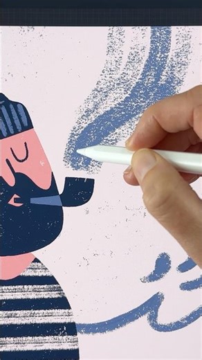 Retro Vibes in Procreate #digitalarttutorial #procreate #procreateillustration