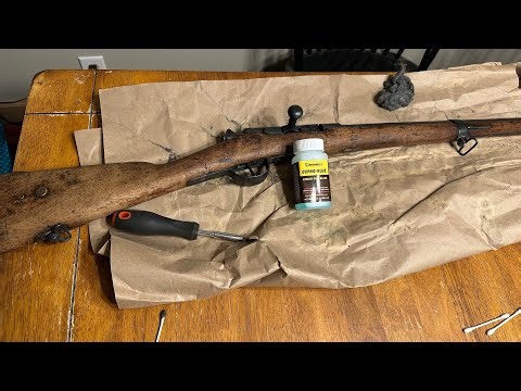Cold Weather Gun Work | Bluing an 1874 French Gras with Oxpho-Blue