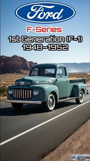 Ford F-Series Evolution 🛻 | 1948–1979 | America’s Work Truck Legacy #FordFSeries #FordTrucks