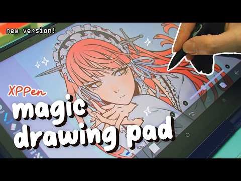 ⭐️ XPPen magic drawing pad updated! is it better? ​​✨​