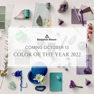 6.9K views · 115 reactions | We've been busy collecting inspiration...Join us on October 13th at 2pm ET when we announce our Color of the Year and Color Trends 2022 palette on BenjaminMoore.com. Until then, click here to take a look back at past Colors of the Year and go behind the scenes as we share our journey to #ColorTrends2022. https://bit.ly/3nTIbFv #BenjaminMoore #ColoroftheYear2022 | Benjamin Moore | Facebook