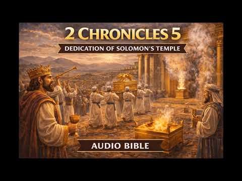 📖 2 Chronicles 5 (Audio Bible) | The Ark in the Temple | God’s Glory Fills the House