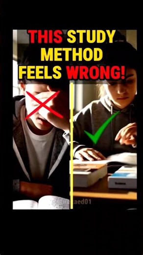 The Study Method That Feels Wrong But Rewires Your Brain #shorts #study #studytips