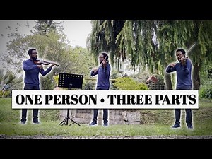 Canon in D String Trio - I Played All 3 Parts (2 Violins + Viola)