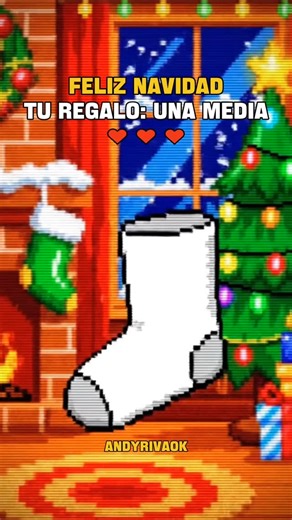 La otra parte del par es para año nuevo 😆🎄 Feliz navidad para todos ❣️😊 #navidad #medias #regalos #felicesfiestas #argentina | Andy Rivadeneira