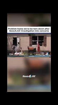 Problem home set to be torn down after News4JAX investigation into concerns