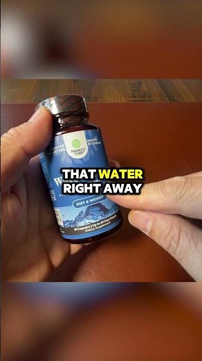 🧃 I Lost 5lbs Overnight?! Natural Water Away Pills for Bloating, Detox & Weight Loss 💧