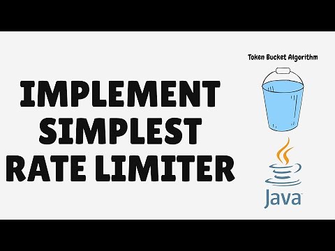Simple Rate Limiter in Java with Token Bucket Algorithm